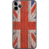 United Kingdom Flag Dark Wood iPhone 11 Pro Max Skin
