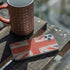 United Kingdom Flag Dark Wood iPhone 11 Pro Max Skin