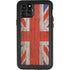 United Kingdom Flag Dark Wood iPhone 11 Pro Max Waterproof Case