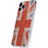 United Kingdom Flag Dark Wood iPhone 11 Pro Skin