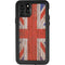 United Kingdom Flag Dark Wood iPhone 11 Pro Waterproof Case