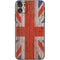 United Kingdom Flag Dark Wood iPhone 11 Skin