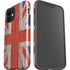 United Kingdom Flag Dark Wood iPhone 12 Impact Case