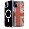 United Kingdom Flag Dark Wood iPhone 13 MagSafe Case