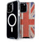 United Kingdom Flag Dark Wood iPhone 13 Pro Max MagSafe Case