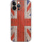 United Kingdom Flag Dark Wood iPhone 13 Pro Max Skin