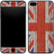 United Kingdom Flag Dark Wood iPhone 7 Plus Skin