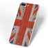 United Kingdom Flag Dark Wood iPhone 7 Plus Skin