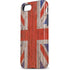 United Kingdom Flag Dark Wood iPhone 7 Pro Case