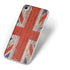 United Kingdom Flag Dark Wood iPhone 7 Skin