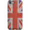 United Kingdom Flag Dark Wood iPhone SE (2nd & 3rd Gen) Pro Case