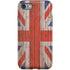 United Kingdom Flag Dark Wood iPhone SE (2nd & 3rd Gen) Pro Case