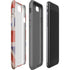 United Kingdom Flag Dark Wood iPhone SE (2nd & 3rd Gen) Pro Case