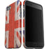 United Kingdom Flag Dark Wood iPhone SE (2nd & 3rd Gen) Pro Case