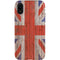 United Kingdom Flag Dark Wood iPhone XR Pro Case