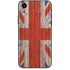United Kingdom Flag Dark Wood iPhone XR Skin