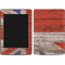 United Kingdom Flag Dark Wood Amazon Kindle Skin