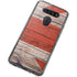 United Kingdom Flag Dark Wood LG K51/Q51 Clear Case