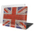 United Kingdom Flag Dark Wood MacBook Pro 15in (2016-19) Case plus Skin