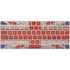 United Kingdom Flag Dark Wood Magic Keyboard Skin
