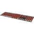 United Kingdom Flag Dark Wood Magic Keyboard with Numeric Keypad Skin