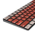 United Kingdom Flag Dark Wood Magic Keyboard with Numeric Keypad Skin