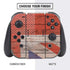 United Kingdom Flag Dark Wood Nintendo Switch Bundle Skin