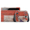 United Kingdom Flag Dark Wood Nintendo Switch OLED (2021) Skin
