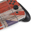 United Kingdom Flag Dark Wood Nintendo Switch OLED (2021) Skin