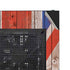 United Kingdom Flag Dark Wood NZXT H510 Compact ATX Mid-Tower Case Skin