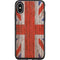 United Kingdom Flag Dark Wood Otterbox Symmetry iPhone Skin