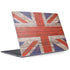 United Kingdom Flag Dark Wood Surface Laptop 3 13.5in Skin