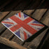 United Kingdom Flag Dark Wood Surface Laptop 3 13.5in Skin