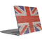 United Kingdom Flag Dark Wood Surface Laptop Studio Skin