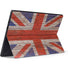 United Kingdom Flag Dark Wood Surface Pro 7 Skin