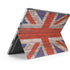 United Kingdom Flag Dark Wood Surface Pro 9 Skin
