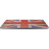 United Kingdom Flag Dark Wood Universal Laptop 11in (8.8 x 6.2in) Skin