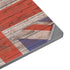 United Kingdom Flag Dark Wood Universal Laptop 12in (9.8 x 6.8in) Skin