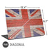 United Kingdom Flag Dark Wood Universal Laptop 16.6in (13.4 x 9.7in) Skin