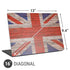 United Kingdom Flag Dark Wood Universal Laptop 16in (13 x 9.4in) Skin
