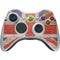 United Kingdom Flag Dark Wood Xbox 360 Wireless Controller Skin