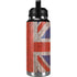 United Kingdom Flag Dark Wood YETI Rambler 36oz Bottle Skin