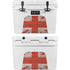 United Kingdom Flag Dark Wood YETI Tundra 35 Hard Cooler Skin