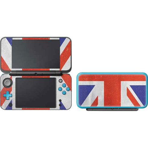 United Kingdom Flag Distressed Nintendo 2DS XL (2017) Skin