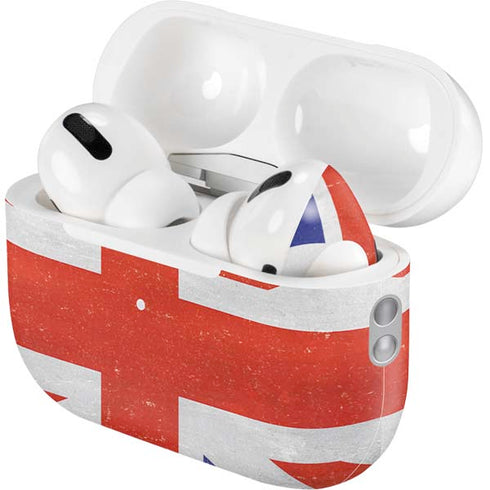 United Kingdom Flag Distressed AirPods Pro 2nd Gen Skin