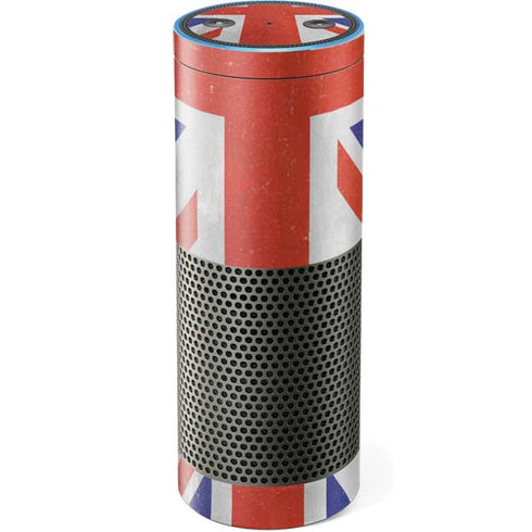United Kingdom Flag Distressed Amazon Echo Skin