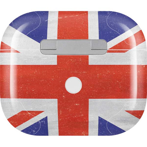 United Kingdom Flag Distressed Apple AirPods (3rd Gen 2021) Skin