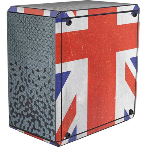 United Kingdom Flag Distressed Cooler Master MasterBox Q300L Mini Tower Skin