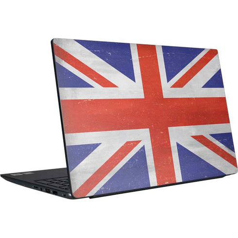 United Kingdom Flag Distressed Dell Vostro Skin