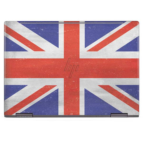 United Kingdom Flag Distressed HP Envy Skin